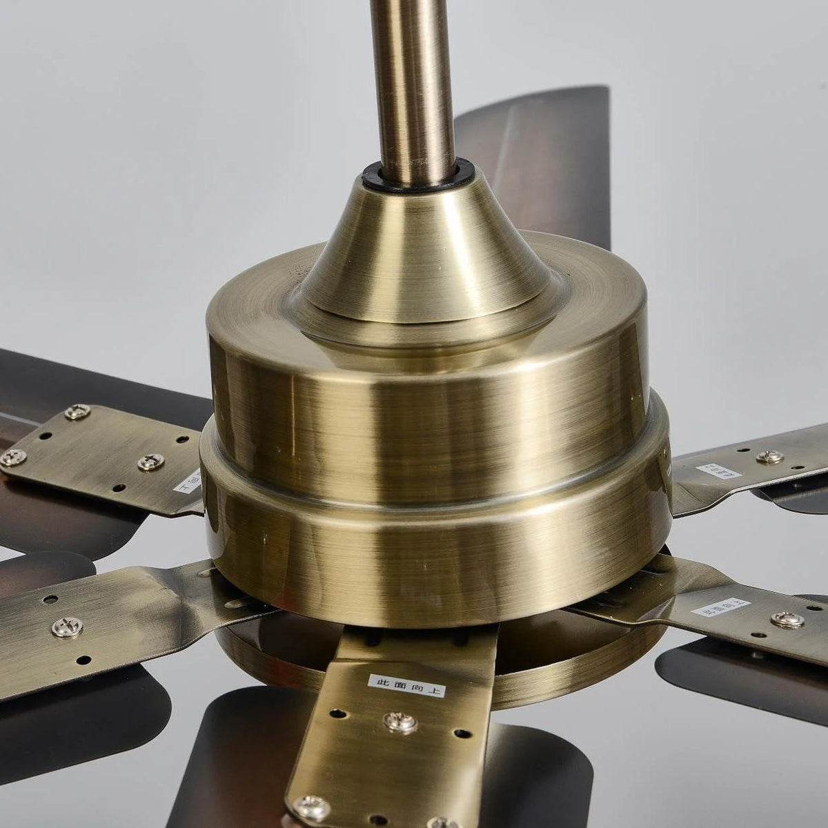 Ceiling Fan 52 Inch Quiet DC Motor Stainless Steel