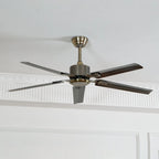 Ceiling Fan 52 Inch Quiet DC Motor Stainless Steel