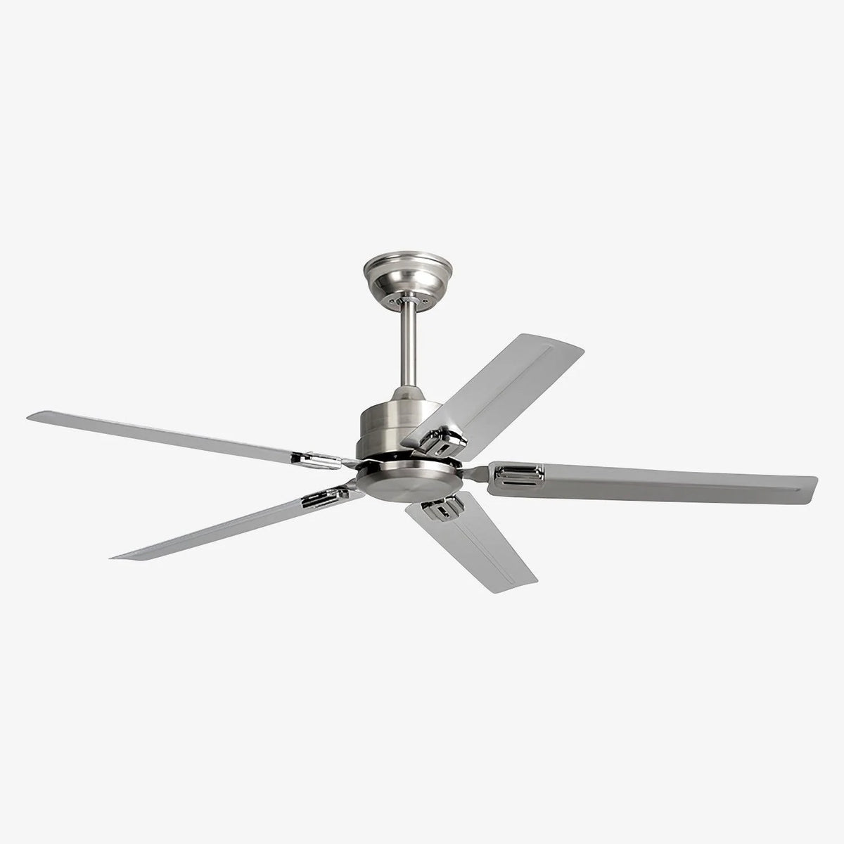 Ceiling Fan 52 Inch Quiet DC Motor Stainless Steel