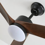 Ceiling Fan 52 Inch Whisper-Quiet Dimmable LED & Remote