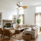 Ceiling Fan 55 cm Integrated LED Remote