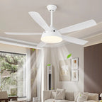 Ceiling Fan 56 Inch Integrated LED Remote Control