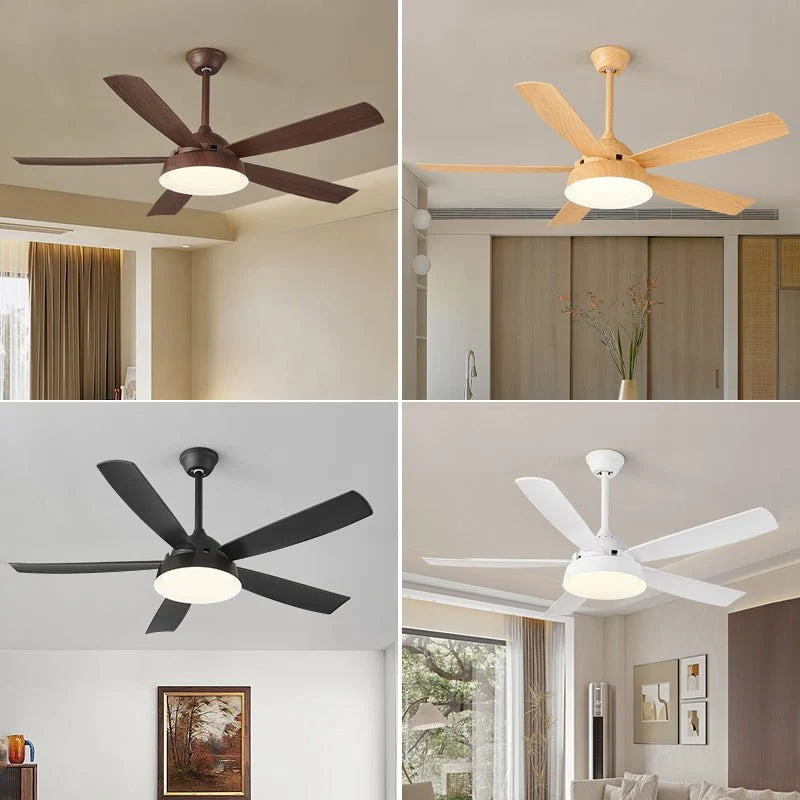 Ceiling Fan 56 Inch Integrated LED Remote Control