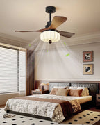 Ceiling Fan 6-Speed Integrated LED & Remote