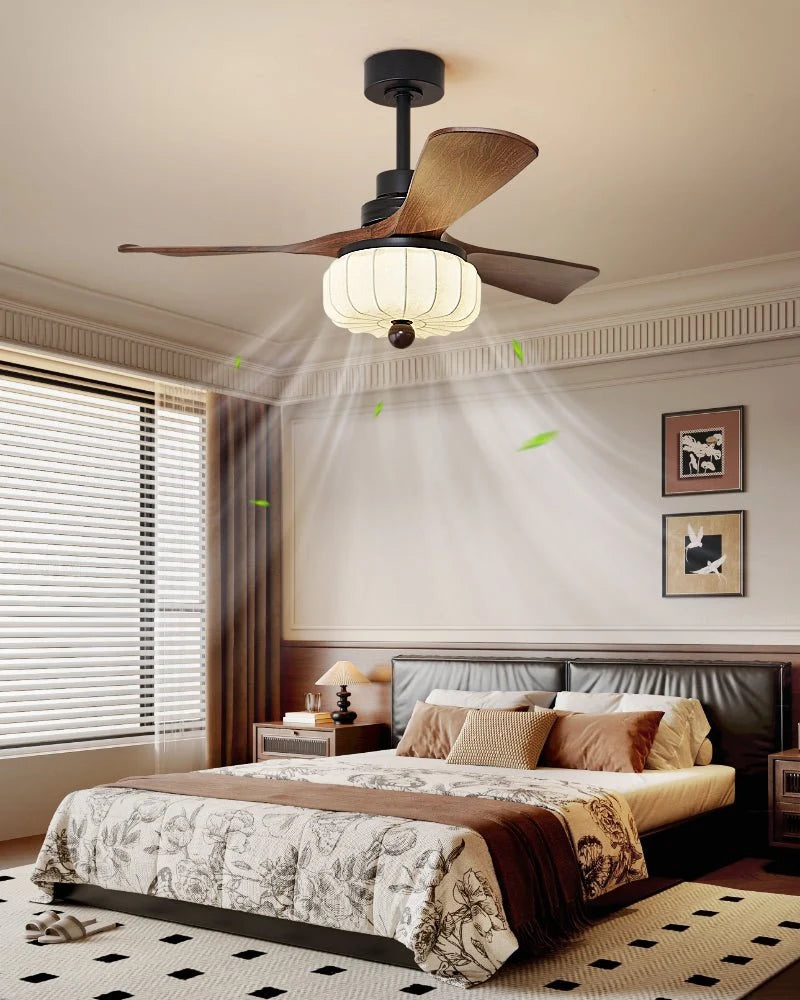 Ceiling Fan 6-Speed Integrated LED & Remote