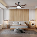Ceiling Fan 6-Speed Integrated LED Whisper-Quiet