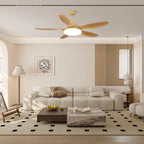 Ceiling Fan 6-Speed Integrated LED Whisper-Quiet