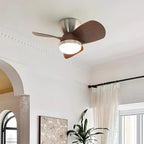 Ceiling Fan 6-Speed LED Light & Remote