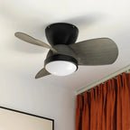 Ceiling Fan 6-Speed LED Light & Remote