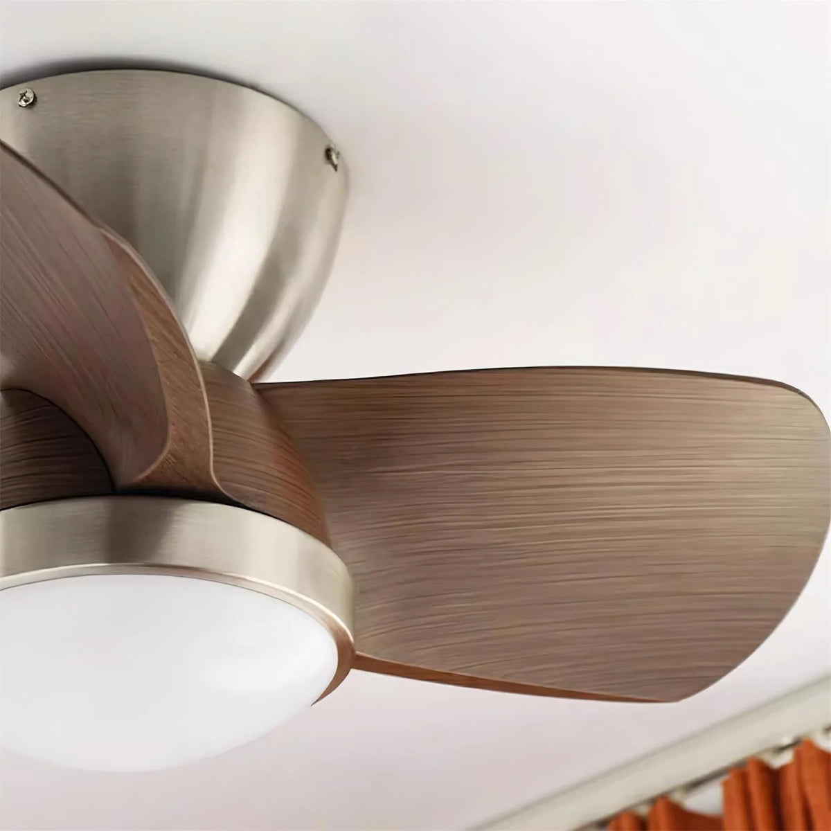 Ceiling Fan 6-Speed LED Light & Remote