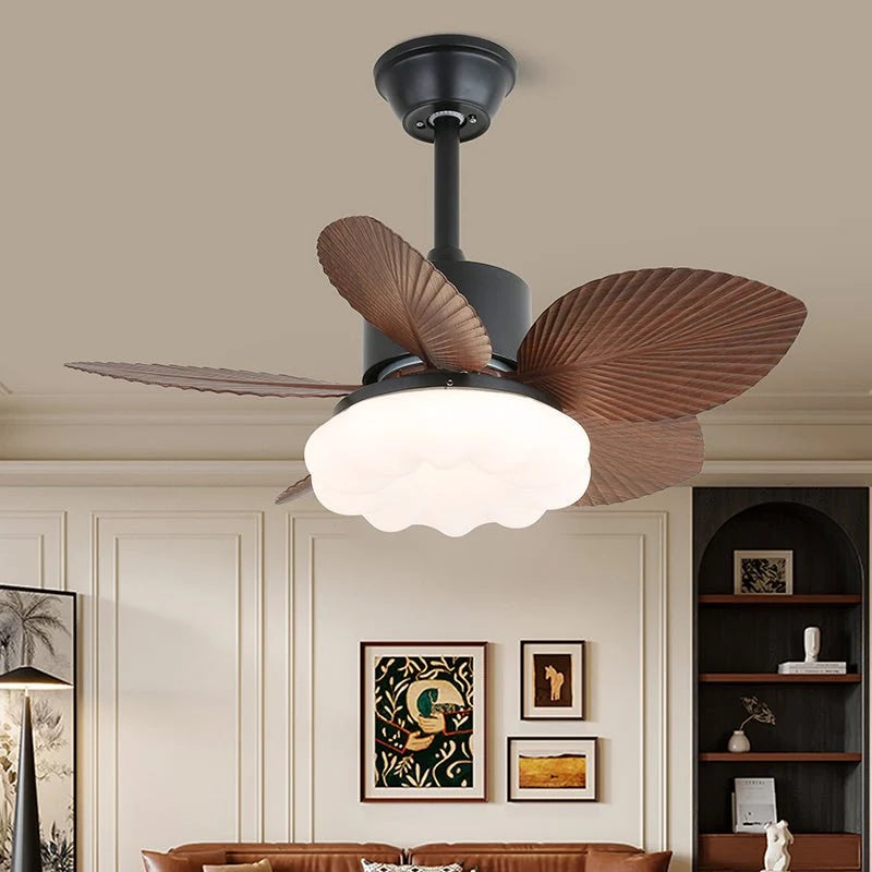 Ceiling Fan 75cm Integrated LED 6-Speed Remote