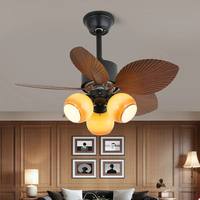 Ceiling Fan 75cm Integrated LED 6-Speed Remote