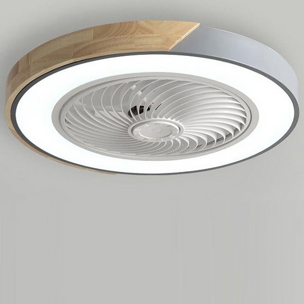 Ceiling Fan Bladeless Integrated LED Remote Control