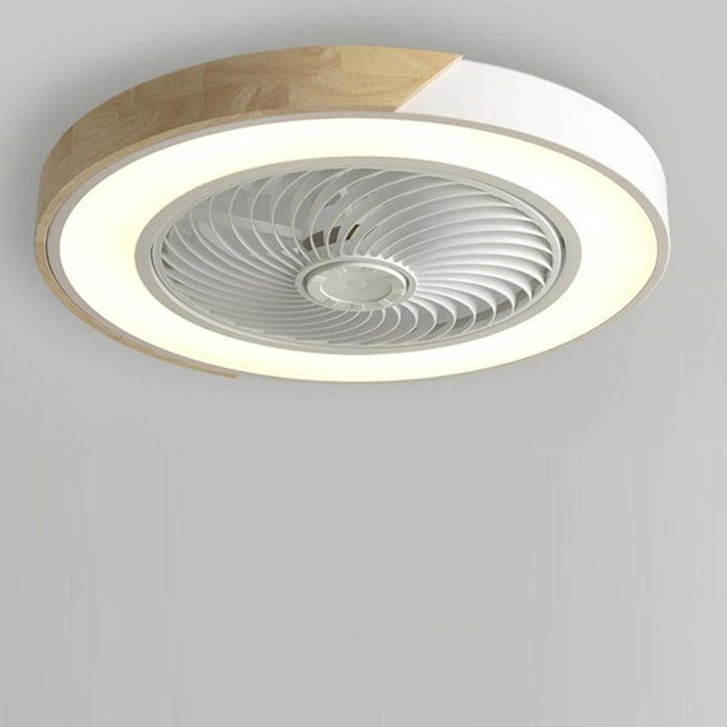 Ceiling Fan Bladeless Integrated LED Remote Control