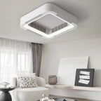 Ceiling Fan Bladeless LED Chandelier Silent & Safe