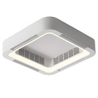 Ceiling Fan Bladeless LED Chandelier Silent & Safe