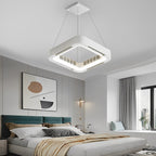 Ceiling Fan Bladeless LED Chandelier Silent & Safe