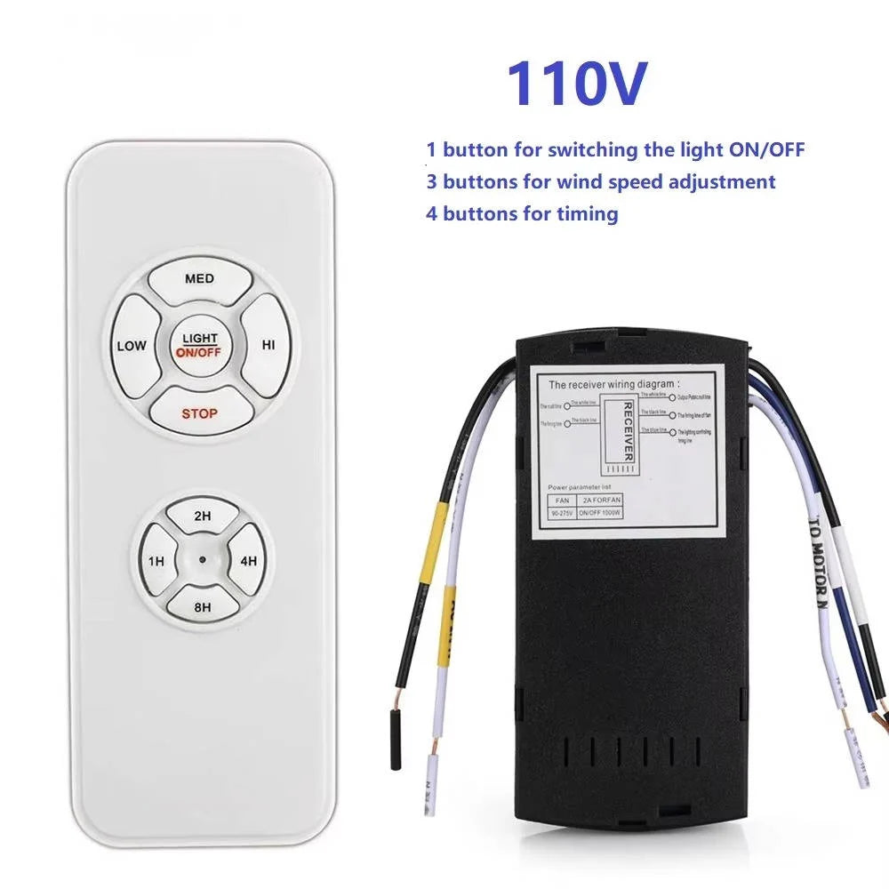 Ceiling Fan Controller App & Remote Dimmable 3-Speed