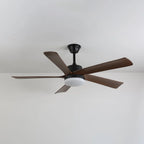 Ceiling Fan Dimmable LED 6-Speed Remote Control