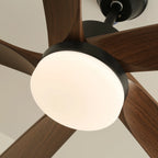 Ceiling Fan Dimmable LED 6-Speed Remote Control