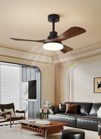 Ceiling Fan Dimmable LED Quiet Copper Motor