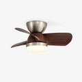 Ceiling Fan Dimmable LED & Remote 6-Speed Walnut Finish