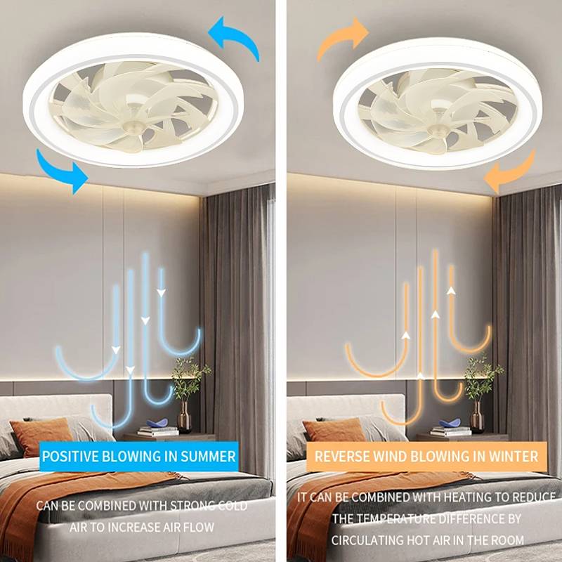 Ceiling Fan Dimmable LED Remote & App Control