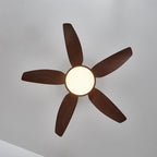 Ceiling Fan Dimmable LED Remote Six Speeds