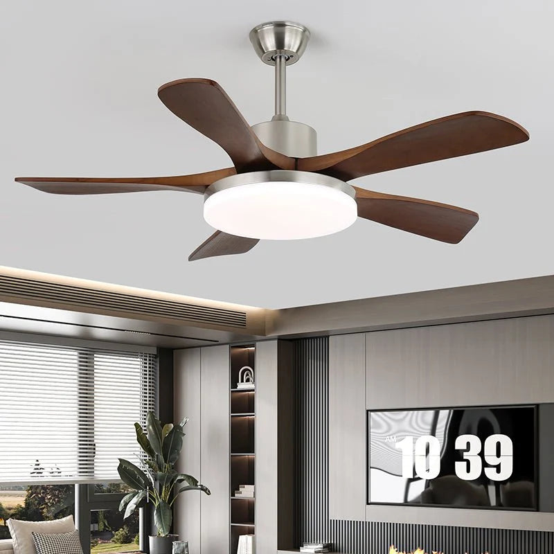 Ceiling Fan Dimmable LED & Remote Six Speeds