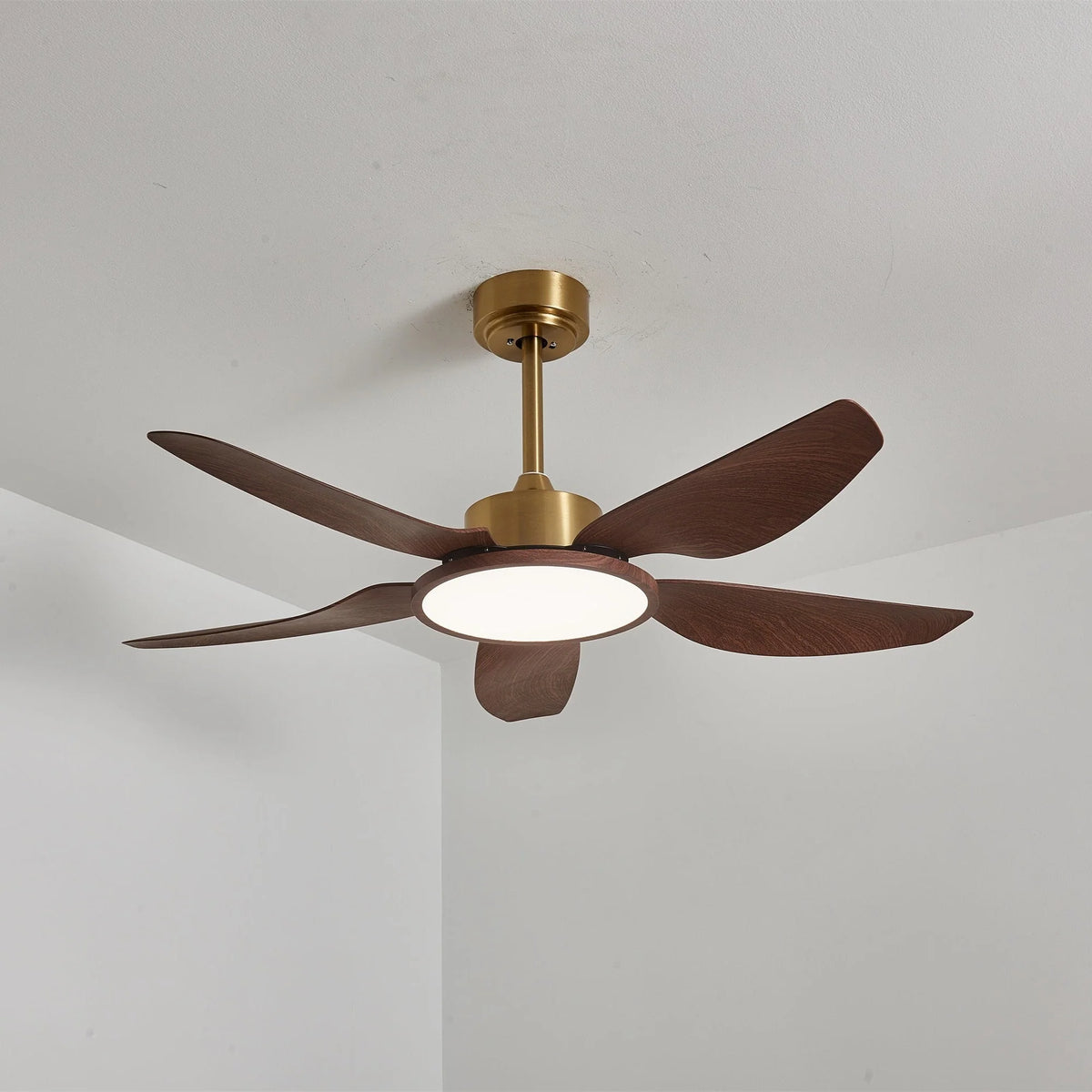 Ceiling Fan Dimmable LED Remote Six Speeds