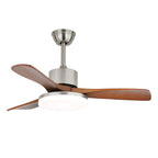 Ceiling Fan Dimmable LED & Remote Six Speeds