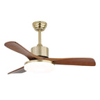 Ceiling Fan Dimmable LED & Remote Six Speeds