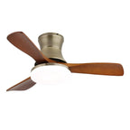 Ceiling Fan Dimmable LED & Remote Six Speeds