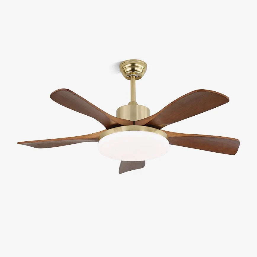 Ceiling Fan Dimmable LED & Remote Six Speeds