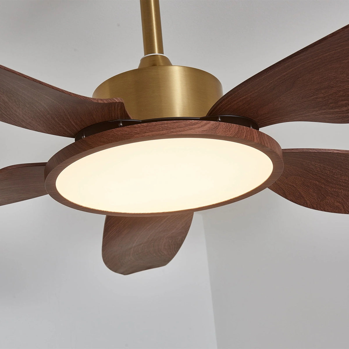 Ceiling Fan Dimmable LED Remote Six Speeds
