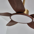 Ceiling Fan Dimmable LED Remote Six Speeds