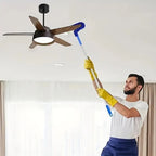 Ceiling Fan Duster Extendable Pole Bendable Microfiber Head