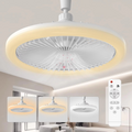 Ceiling Fan Flush-Mount Integrated LED Remote Control