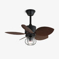 Ceiling Fan Industrial Integrated Light & Remote