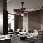 Ceiling Fan Industrial Integrated Light & Remote