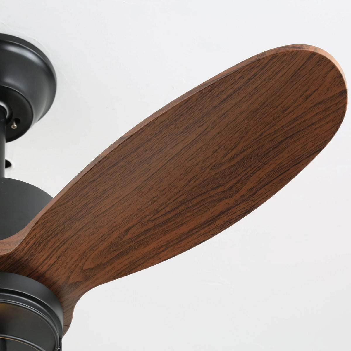 Ceiling Fan Industrial Walnut Finish Six Speeds Remote Control