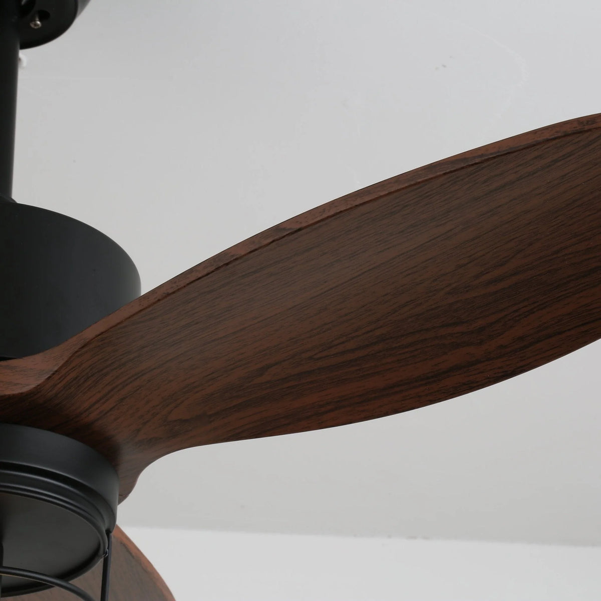 Ceiling Fan Industrial Walnut Finish Six Speeds Remote Control