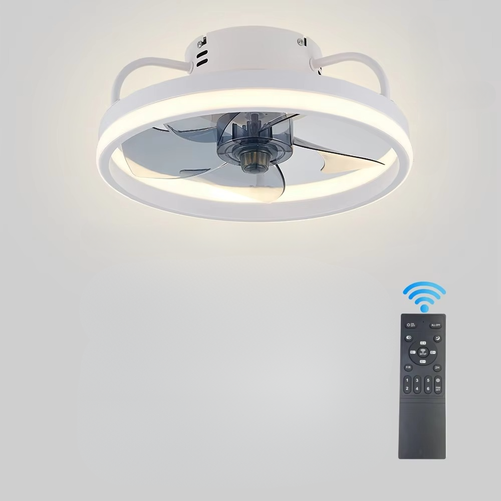 Ceiling Fan Integrated LED Light & Remote 55W Motor