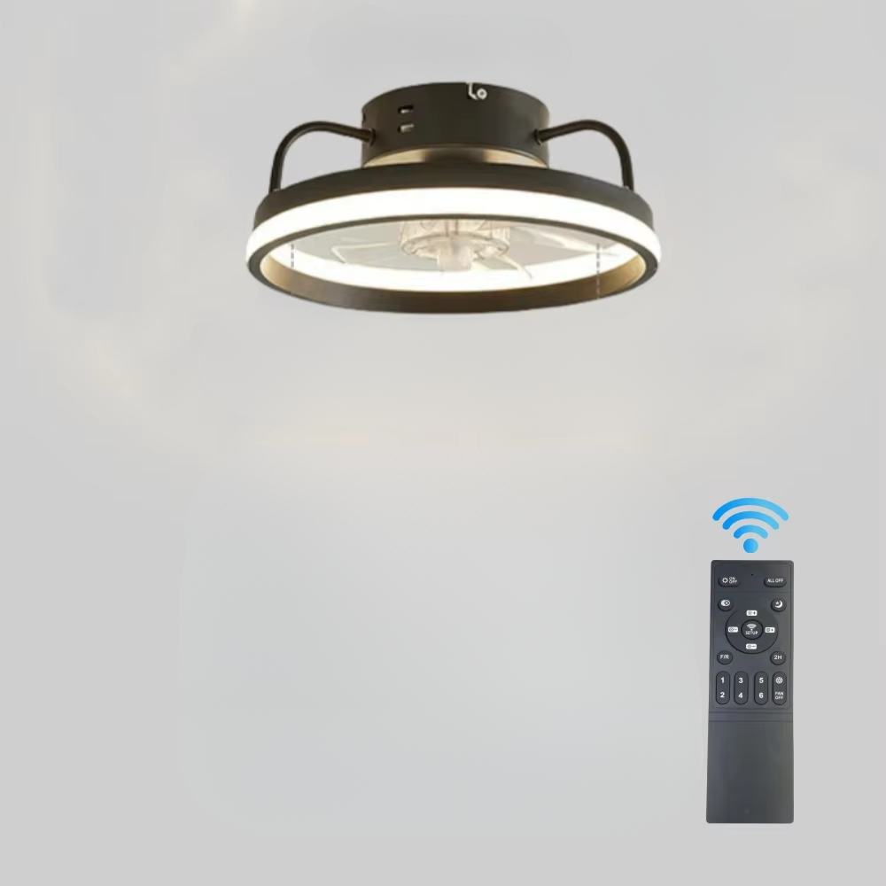Ceiling Fan Integrated LED Light & Remote 55W Motor