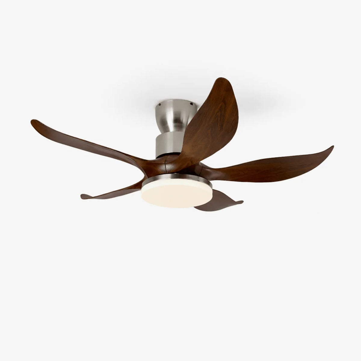 Ceiling Fan Integrated LED Light & Remote Control Copper Motor