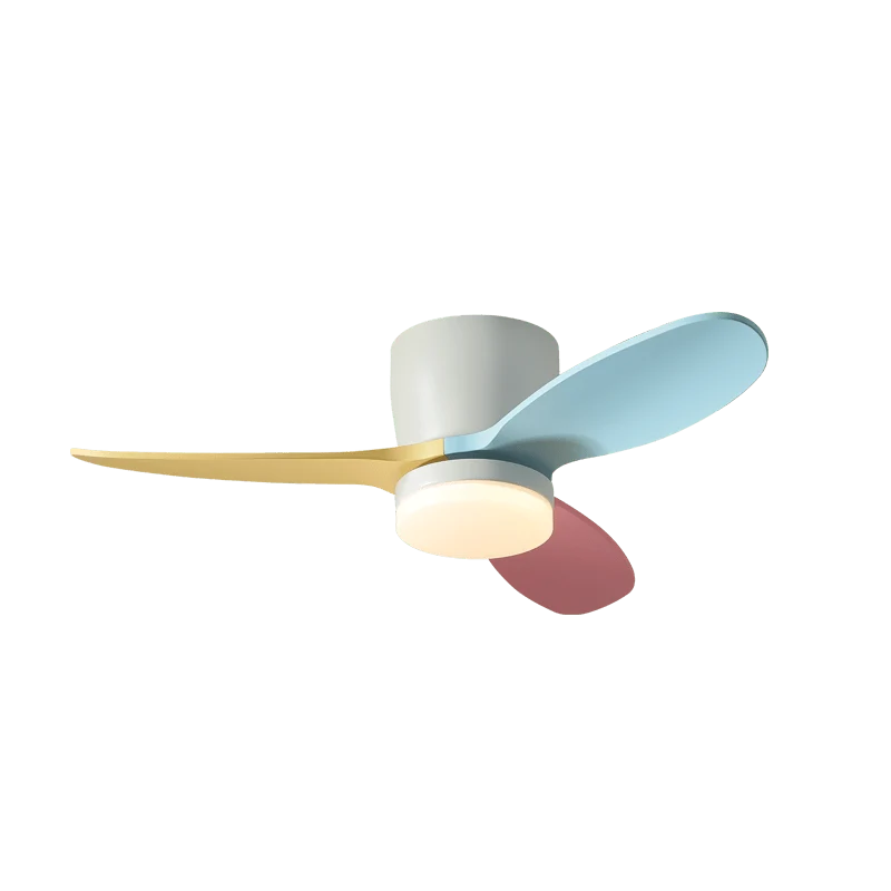 Ceiling Fan Integrated LED Quiet DC Motor & Remote