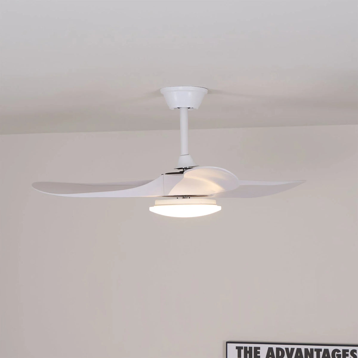 Ceiling Fan Integrated LED & Remote Control