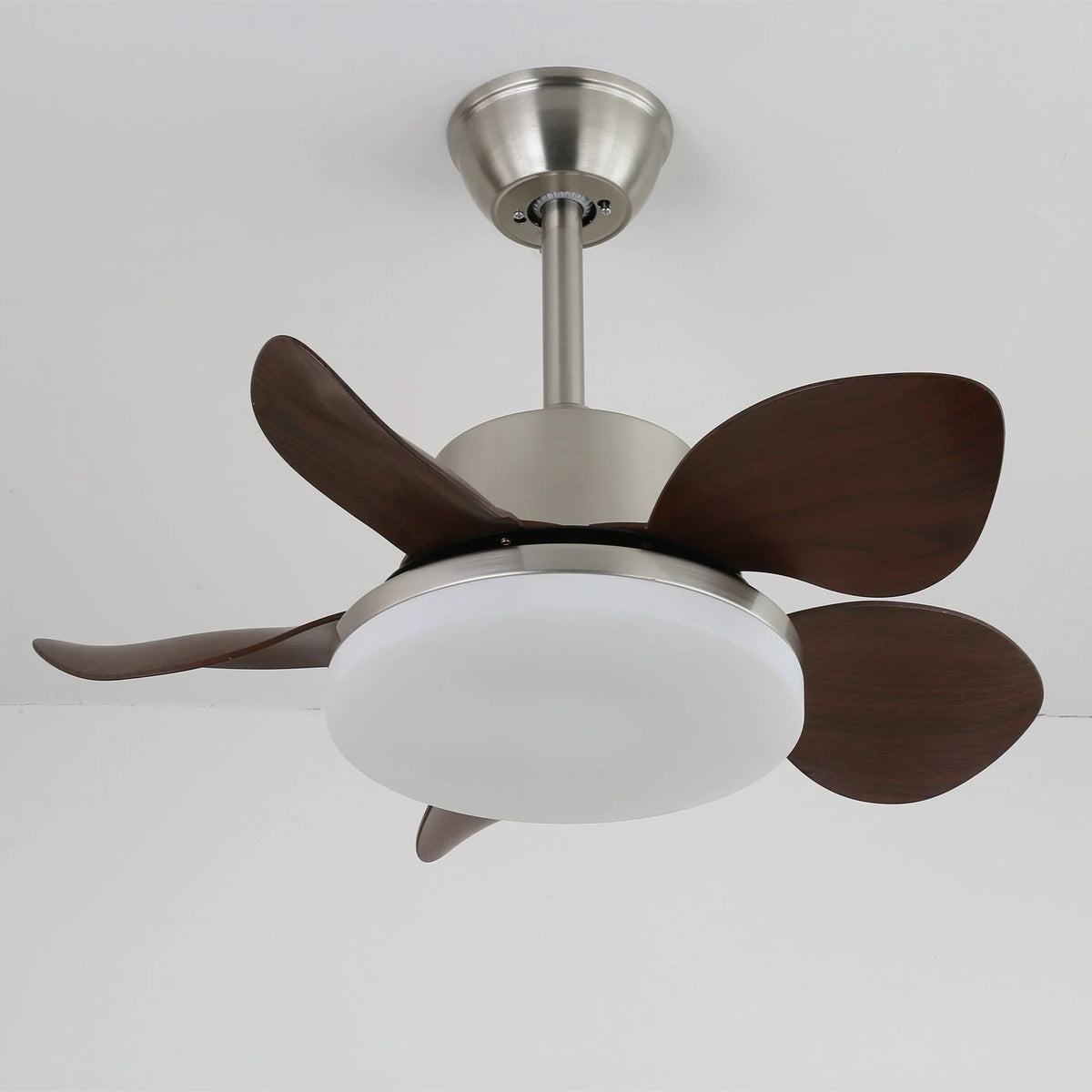 Ceiling Fan Integrated LED & Remote Control Wood-Look Blades