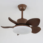 Ceiling Fan Integrated LED & Remote Control Wood-Look Blades