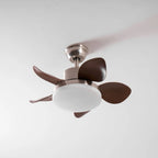 Ceiling Fan Integrated LED & Remote Control Wood-Look Blades